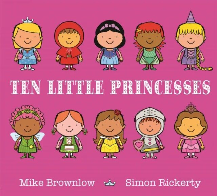 Ten Little Princesses av Mike Brownlow