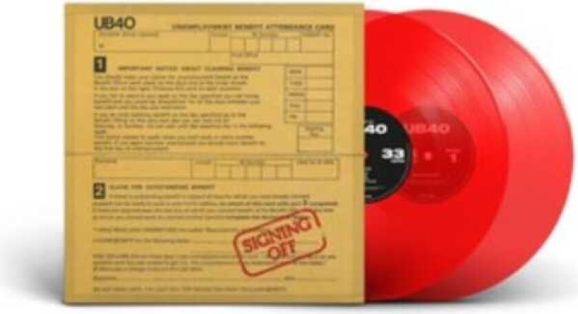 Ub40 - Signing Off (Red Vinyl)