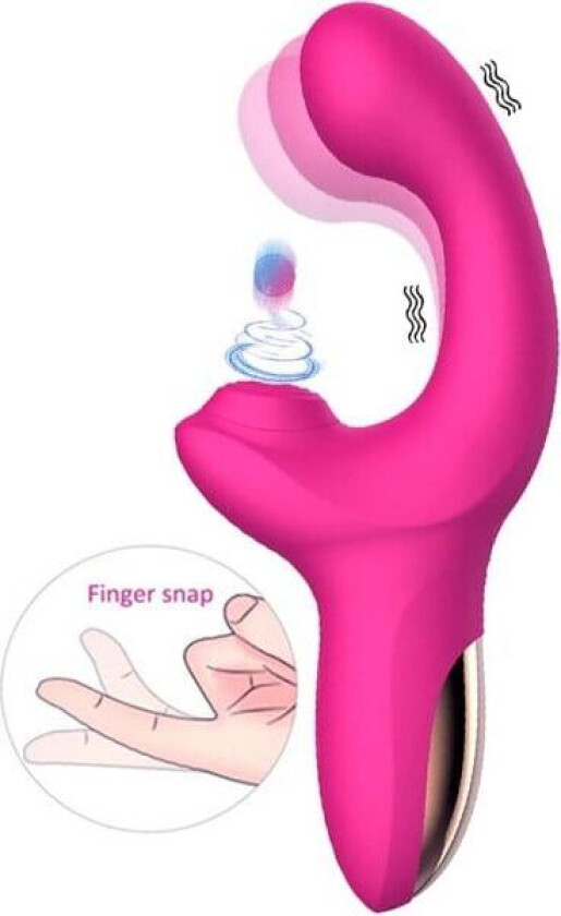 Action Volse Triple Function Vibe With Finger & Pulsation Tapping G-punktsvibrator