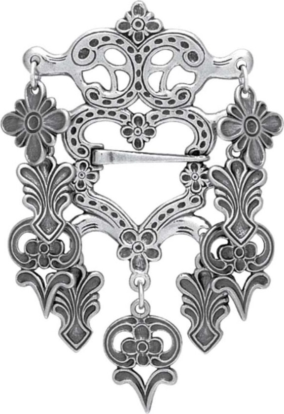 Bilde av Sølje til Hedmark og Østerdal i 830 oksidert sølv