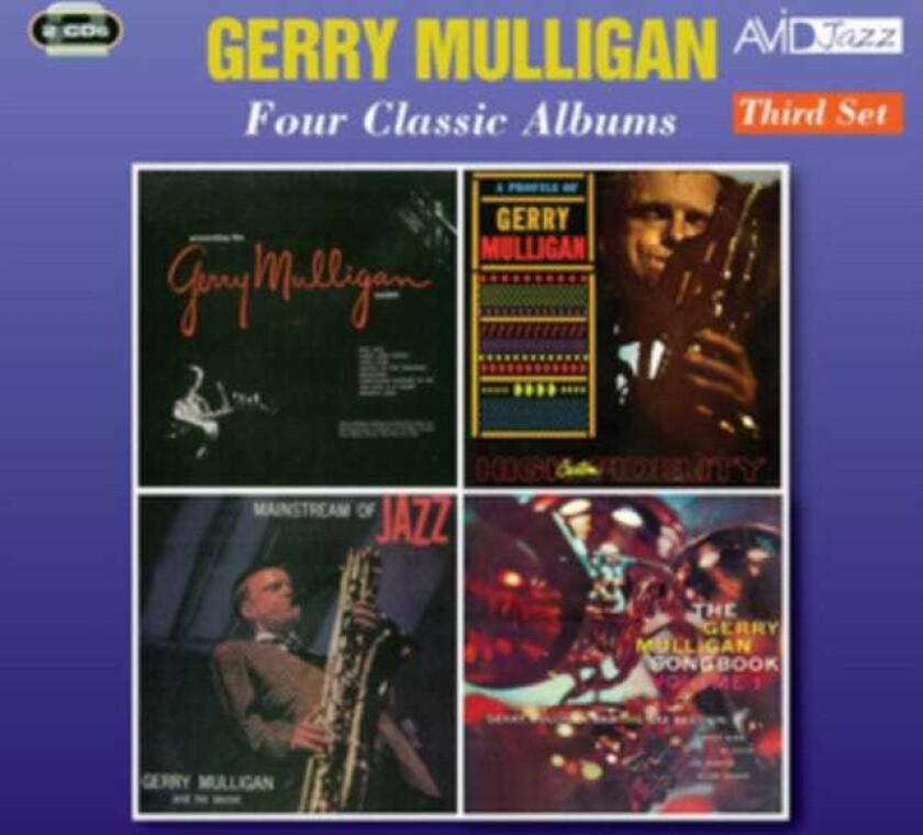 Gerry Mulligan : Four Classic Albums CD 2 discs (2018)