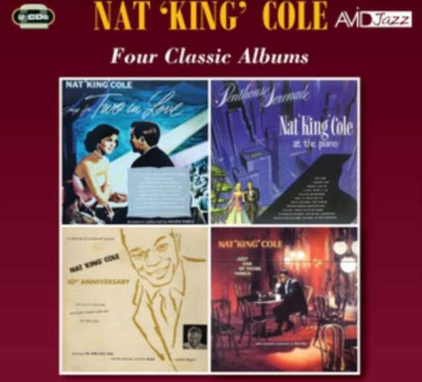 Nat King Cole : Four Classic Albums CD 2 discs (2018)