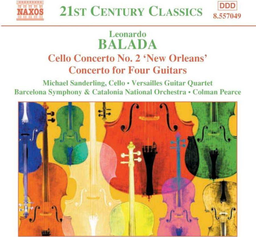 Leonardo Balada : Cello Concerto No. 2 (Pearce, Barcelona So, Catalonia No) CD