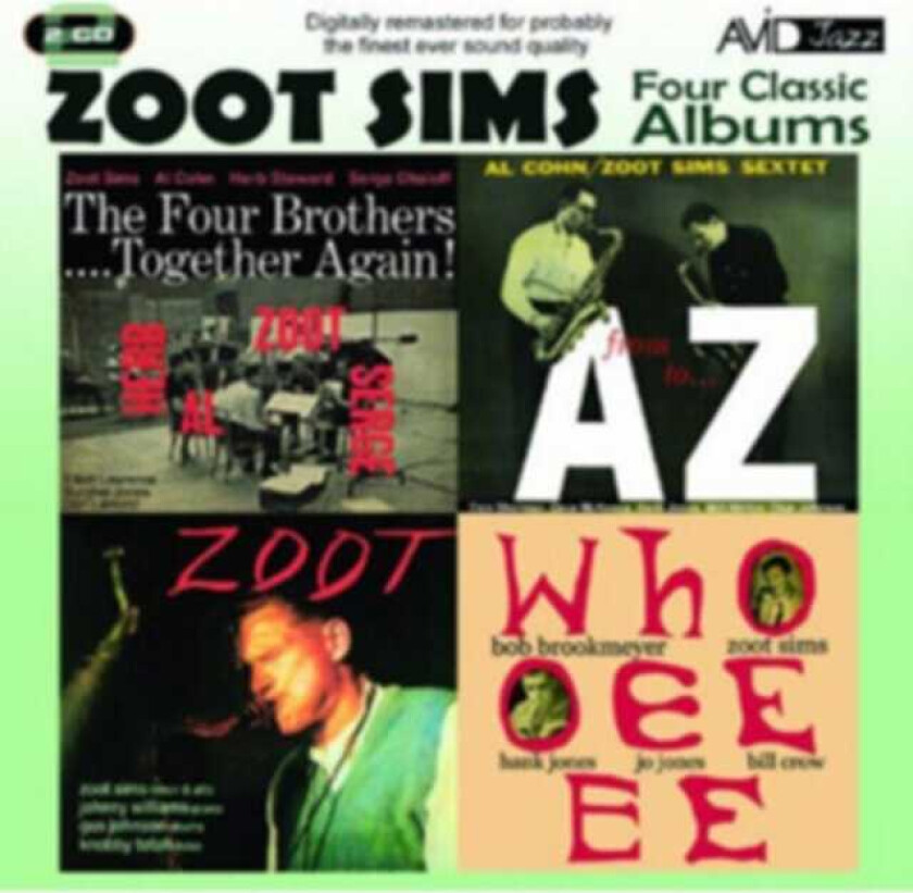 Zoot Sims : Four Classic Albums CD 2 discs (2009)