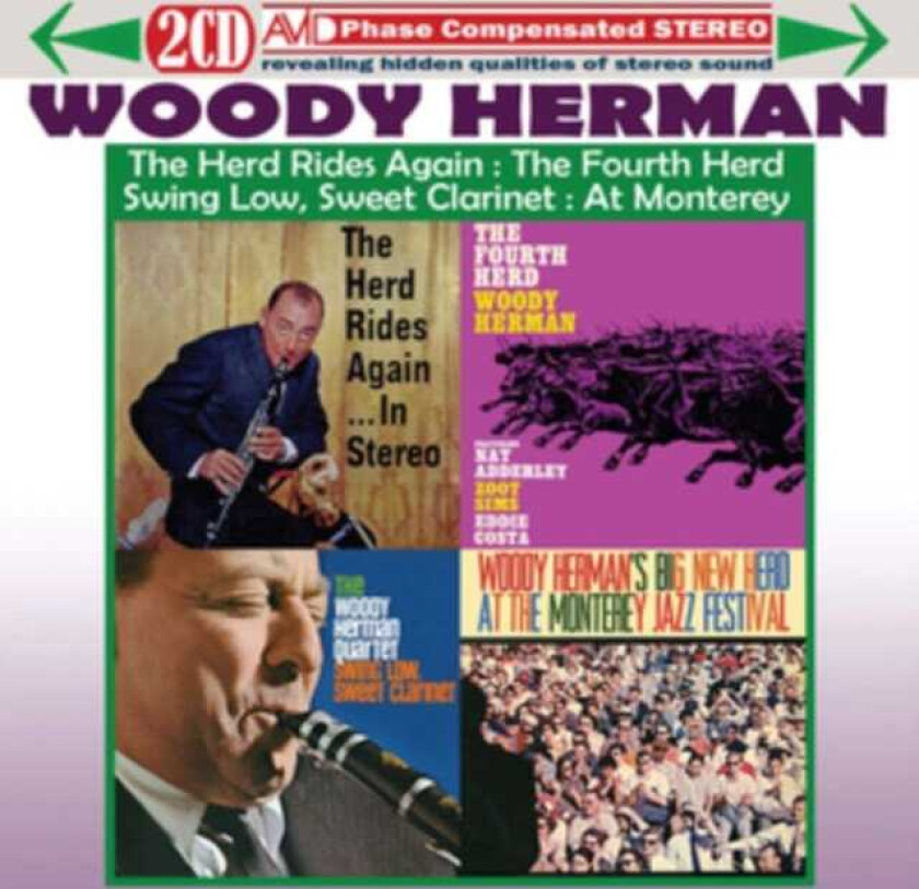 Woody Herman : Four Classic Albums: The Herd Rides Again/The Fourth Herd/Swing