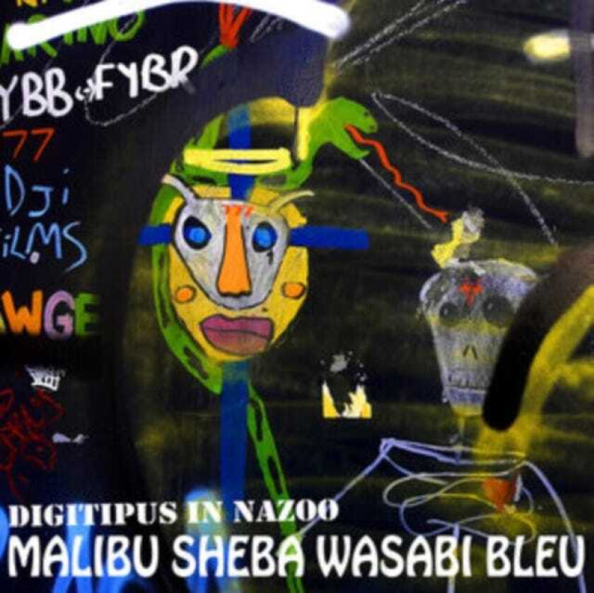 Digitipus In Nazoo : Malibu Sheba Wasabi Bleu CD Album Digipak (2021)