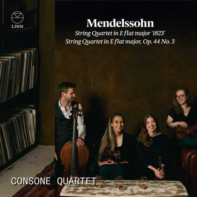 Felix Mendelssohn : Mendelssohn: String Quartet in E-flat Major ‘1823’/… CD