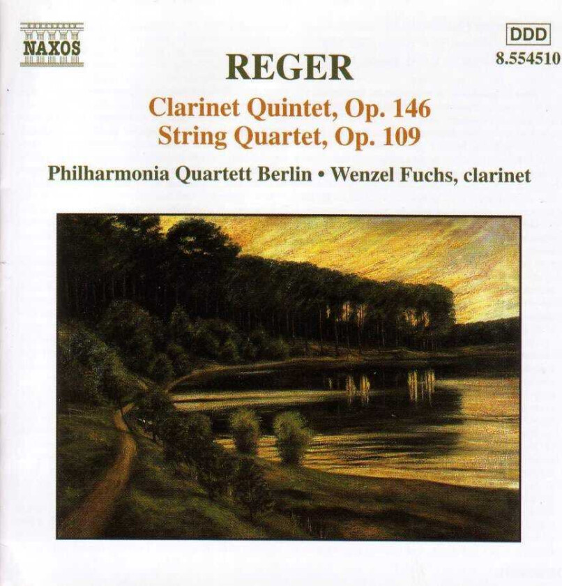 Max Reger : Clarinet Quintet CD (2000)