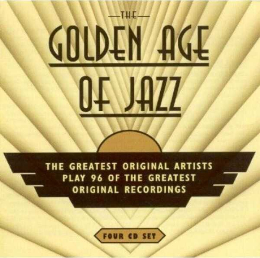 Various Artists : Golden Age of Jazz, The - Greatest Original Artists CD 4
