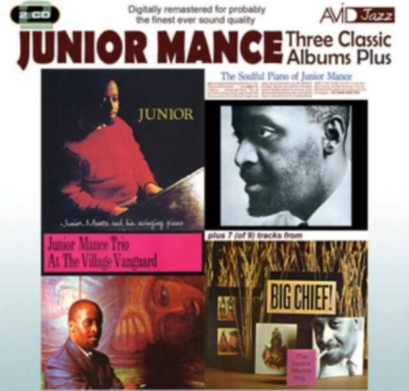 Junior Mance : Three Classic Albums Plus: Junior/The Soulful Piano/At the