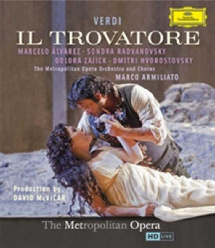 Il Trovatore: Metropolitan Opera (Armiliato) DVD (2012) Marco Armiliato cert tc