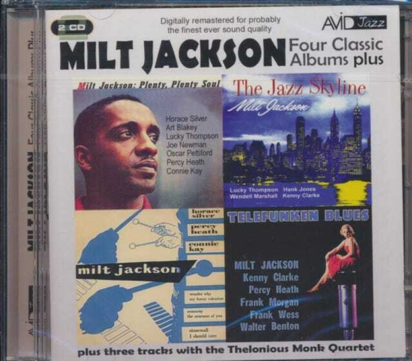 Milt Jackson : Four Classic Albums Plus CD 2 discs (2009)