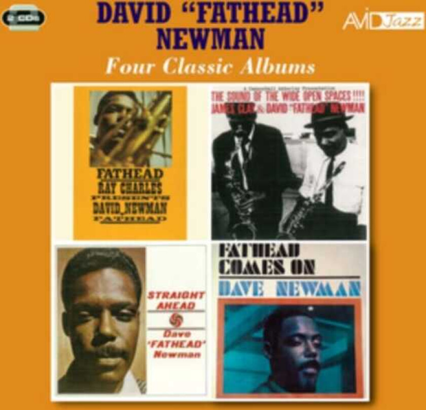 David ‘Fathead’ Newman : Four Classic Albums CD 2 discs (2018)