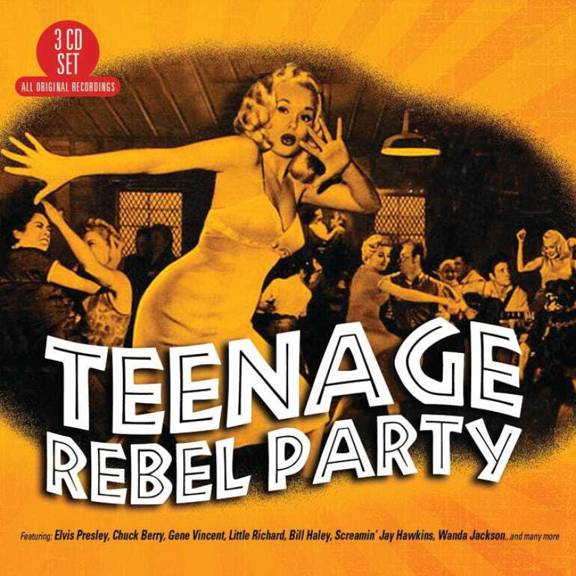 Various Artists : Teenage Rebel Party CD Box Set 3 discs (2017)