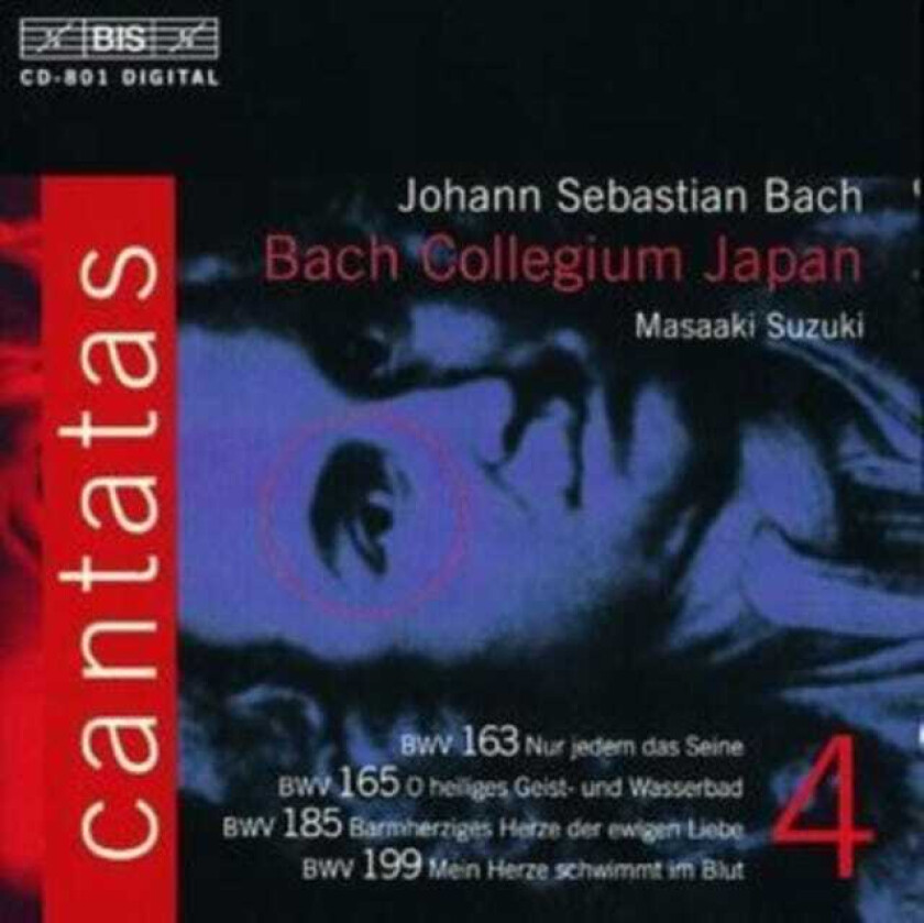 Johann Sebastian Bach : Cantatas - Vol 4 (Bach Coll Japan, Suzuki) CD (1997)