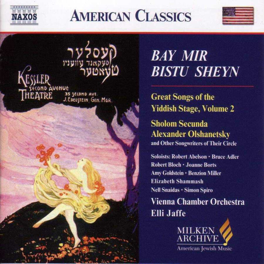 Various Composers : Great Songs of the Yiddish Stage, Vol. 2 (Jaffe, Vienna Co)