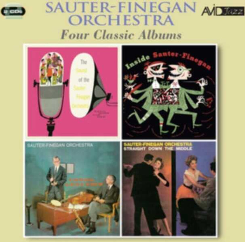 Sauter-Finegan Orchestra : Four Classic Albums CD 2 discs (2016)