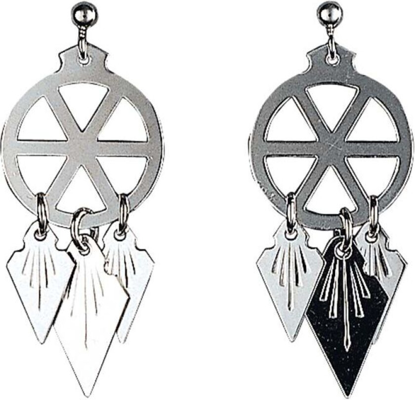 Bilde av Øredobber Trønder i 830 hvitt sølv