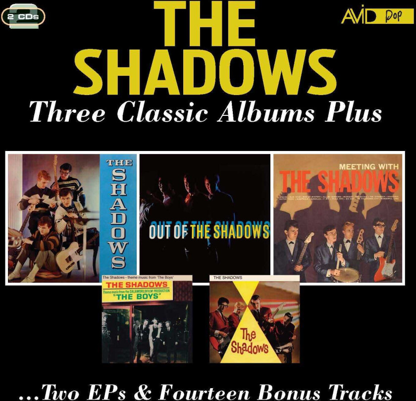Shadows,the : Three Classic Albums Plus CD