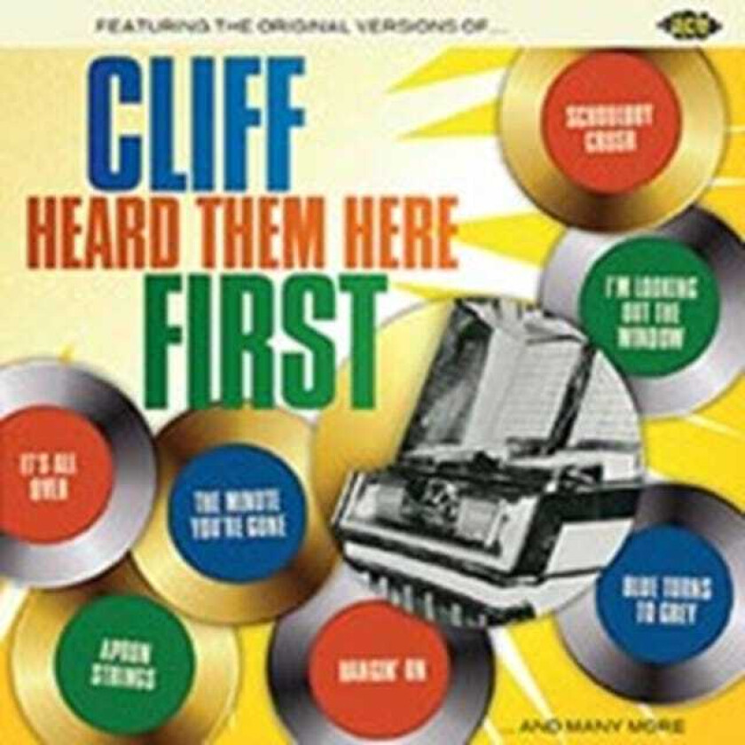 Various Artists : Cliff Heard Them Here First CD