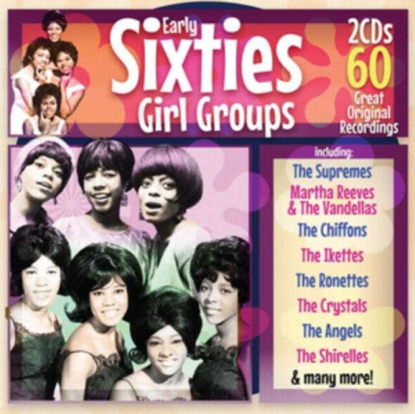 Various Artists : Early Sixties Girl Groups CD 2 discs (2019)