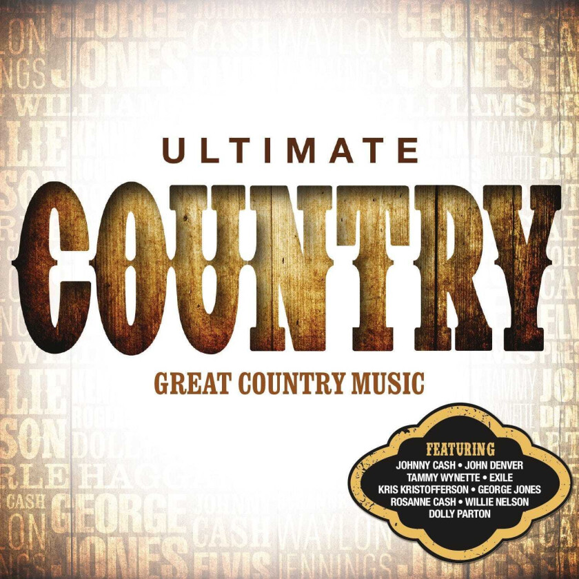 Various Artists : Ultimate… Country CD 4 discs (2015)