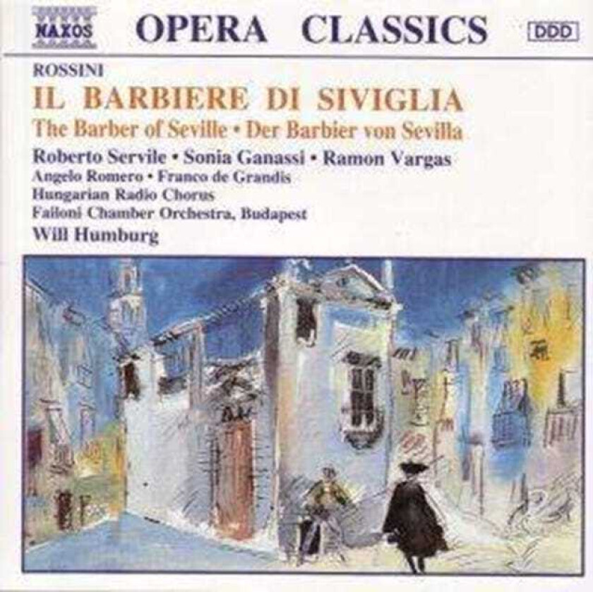 Barber of Seville (Romero, Hungarian Radio Choir) CD 3 discs (1994)