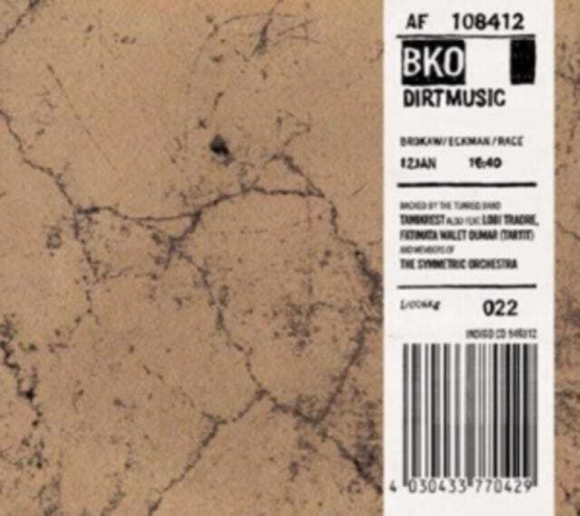 Dirtmusic : BKO CD