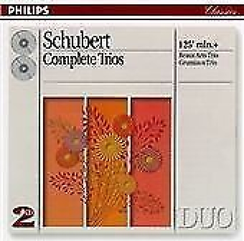 Menahem Pressler : Complete Trios CD 2 discs (1994)