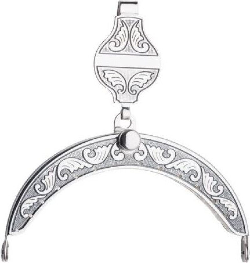 Bilde av Veskelås i 830 oksidert sølvplett