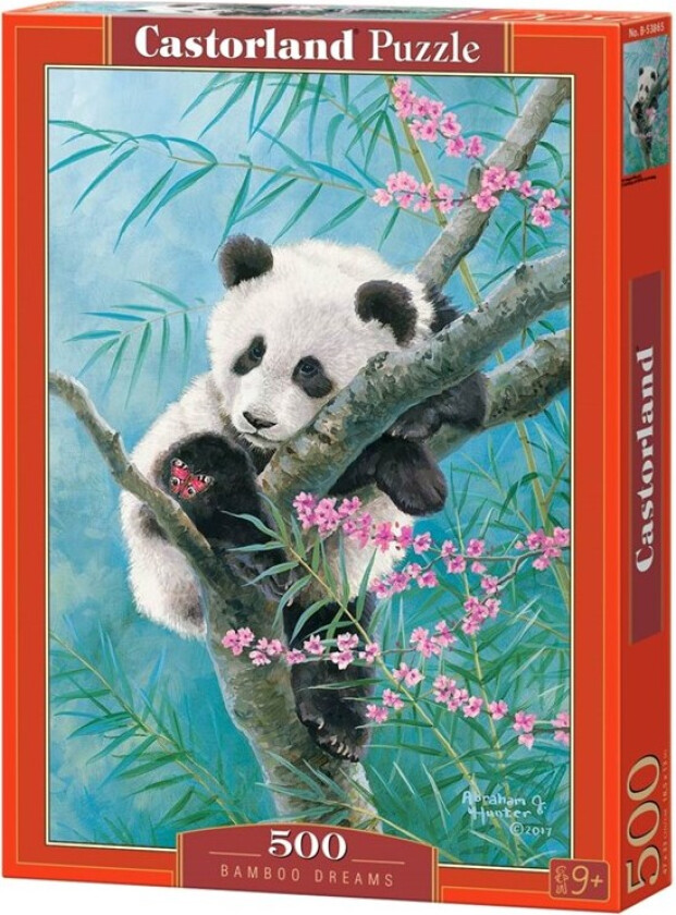 land Puzzle 500 element?w Panda Babusowe sny