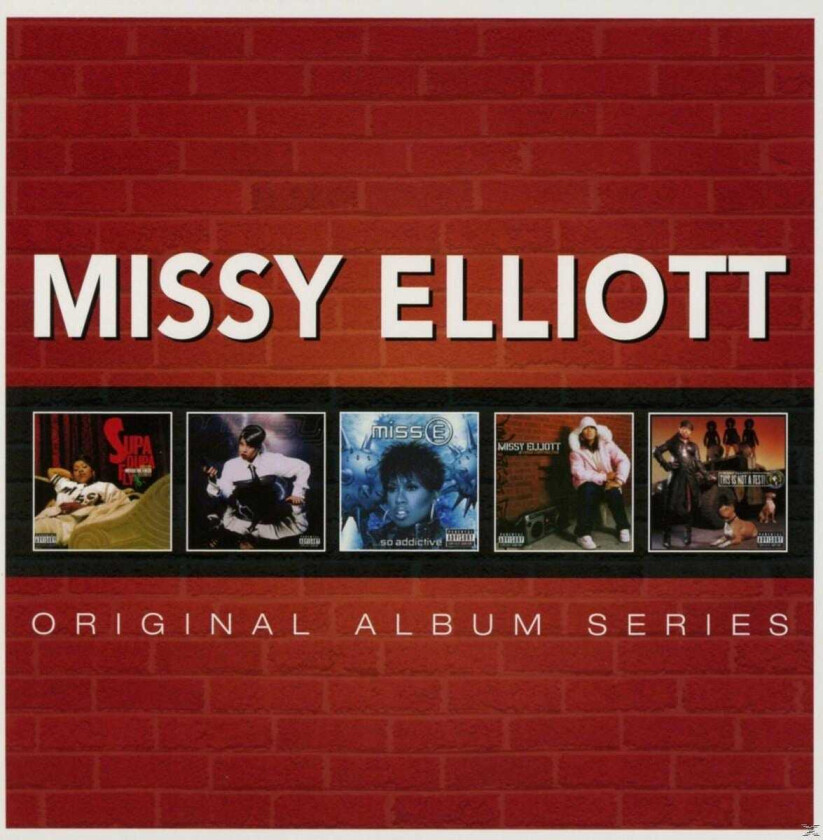 Missy Elliott : Original Album Series CD Box Set 5 discs (2013)