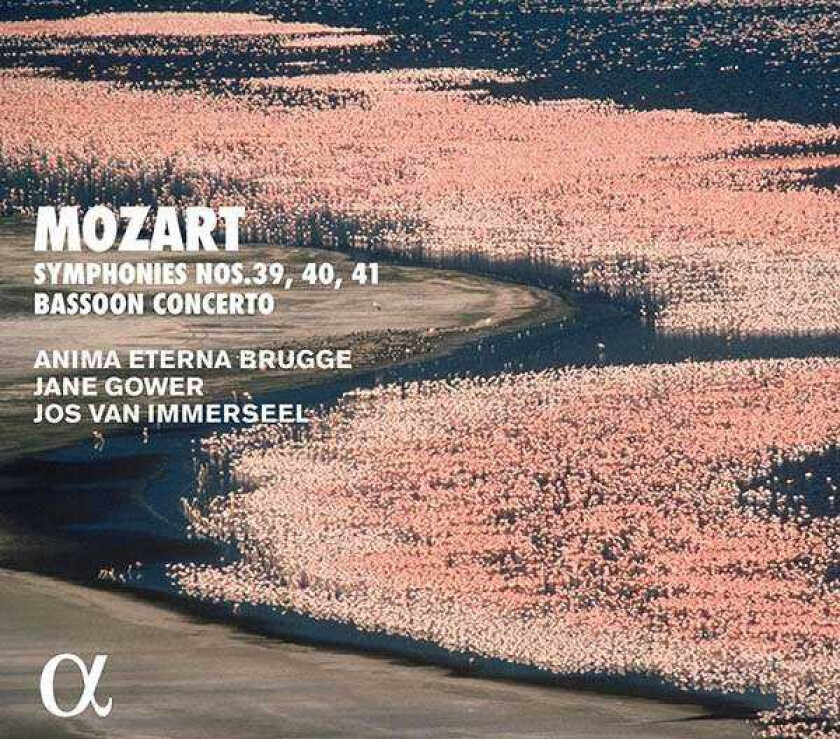 Wolfgang Amadeus Mozart : Mozart: Symphonies Nos. 39, 40, 41/Bassoon Concerto