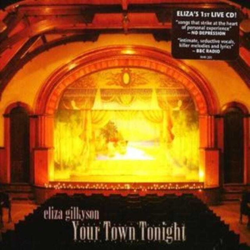 Eliza Gilkyson : Your Town Tonight (Live) CD (2007)