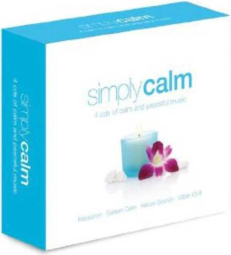 Various Artists : Simply Calm CD Box Set 4 discs (2010)