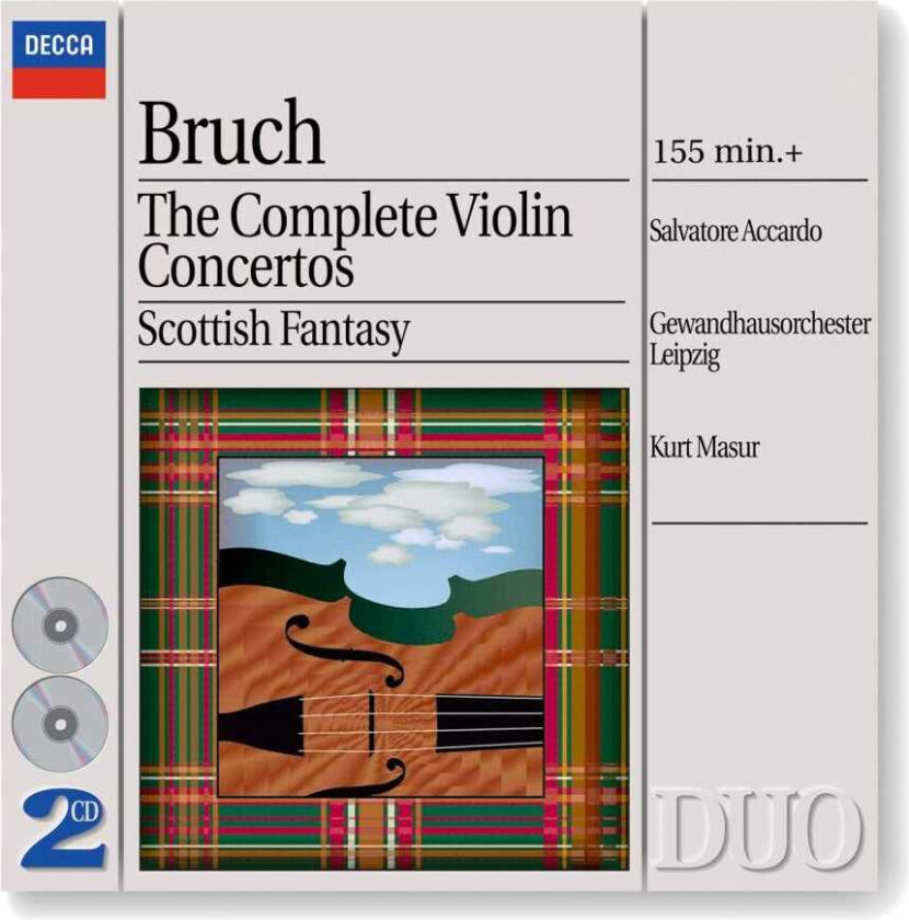 Elisabeth Unger : Bruch: The Complete Violin Concertos (Accardo, Masur) CD 2
