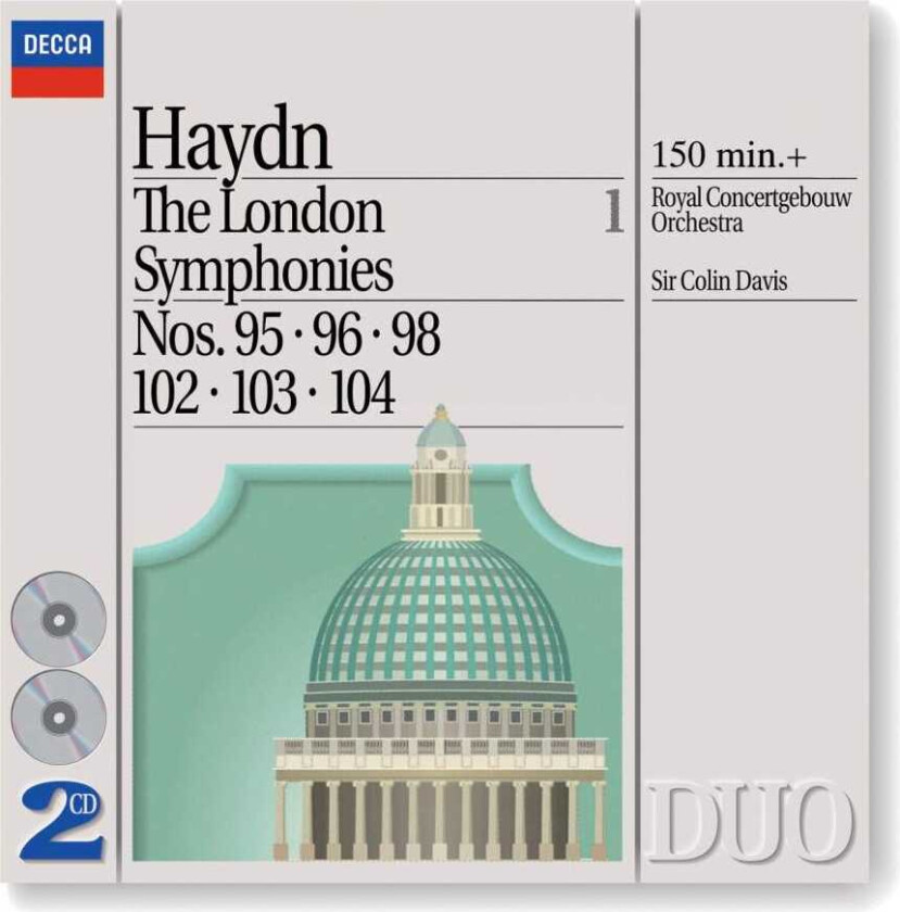 Joseph Haydn : THE LONDON SYMPHONIES VOL. 1 - Haydn CD 2 discs (1994)