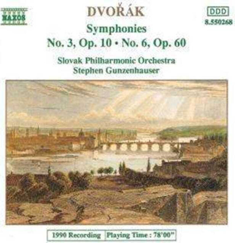 Dvor?k: Symphonies Nos 3 & 6 CD (1991)