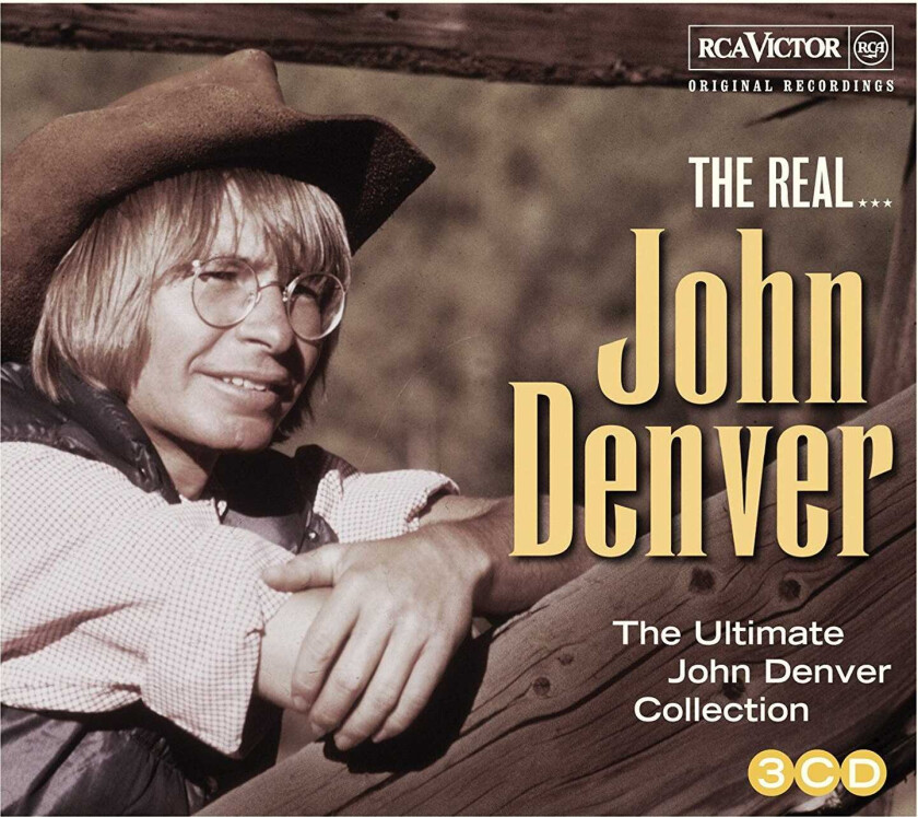John Denver : The Real… John Denver CD Box Set 3 discs (2013)