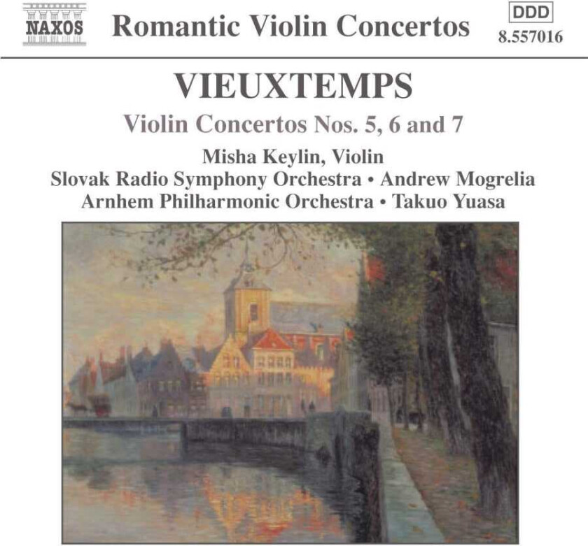 Henri Vieuxtemps : Violin Concertos Nos. 5, 6 and 7 (Mogrelia, Keylin) CD