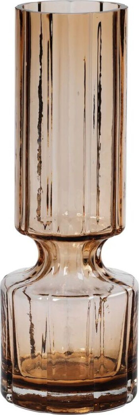 Hyacint glassvase 28,3 cm Indian tan