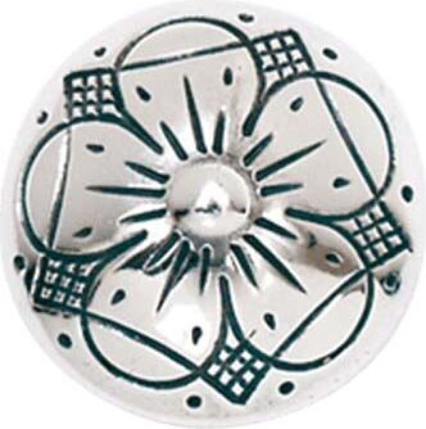 Bilde av Knapp 17 mm i 830 oksidert sølv