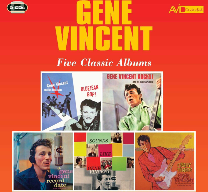 Vincent,Gene : Five Classic Albums CD
