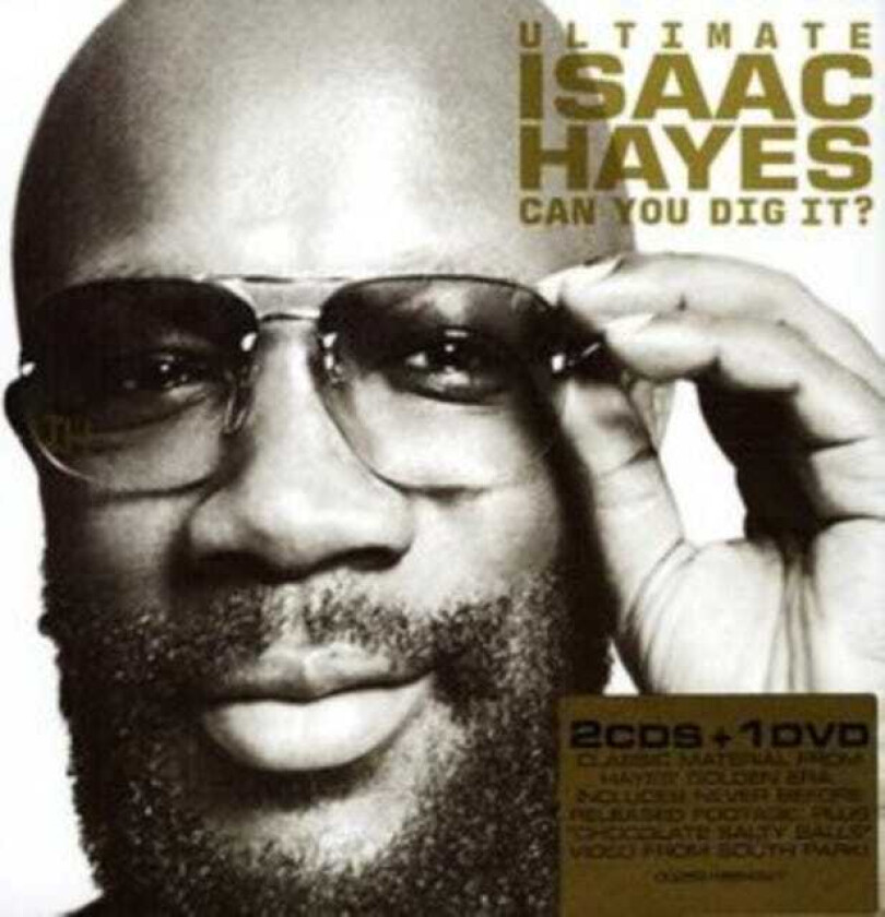 Bilde av Isaac Hayes : Can You Dig It?: Ultimate Isaac Hayes CD Album with DVD 3 discs