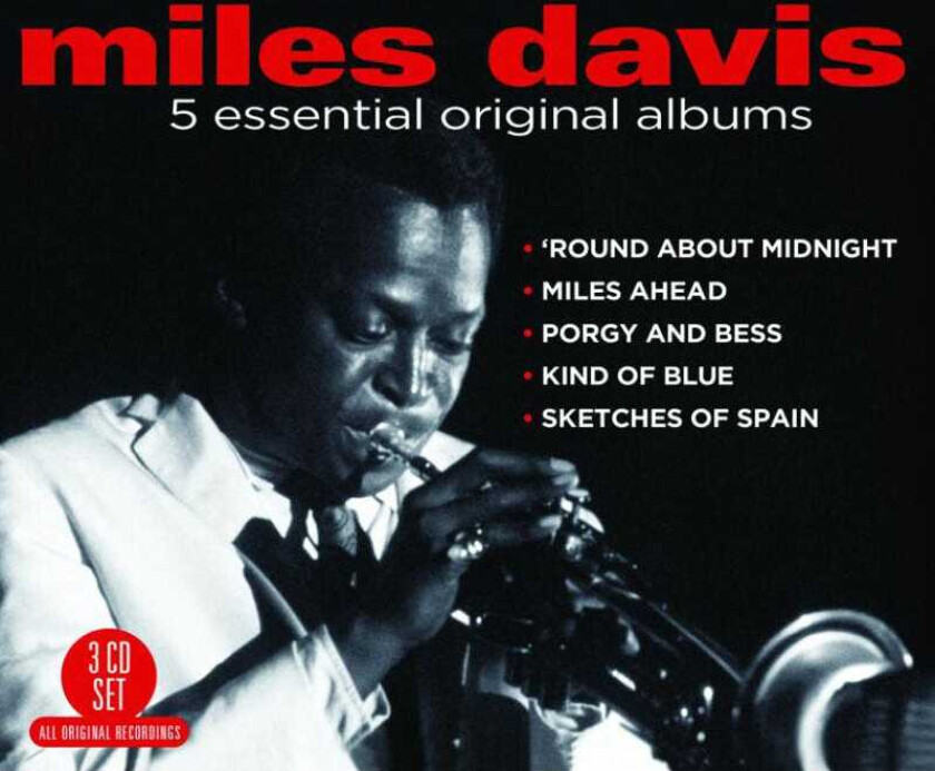 Miles Davis : 5 Essential Original Albums CD 3 discs (2011)