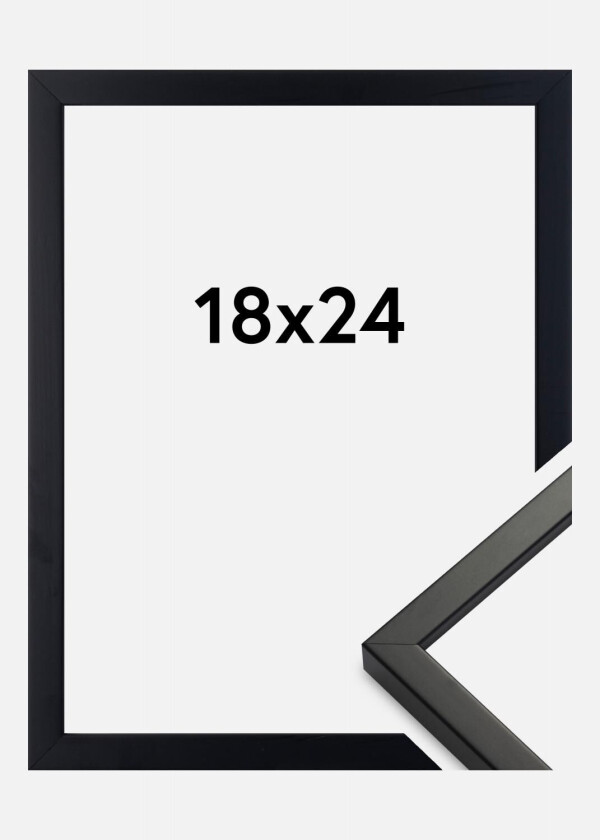 Ramme Exklusiv Svart 18x24 Cm