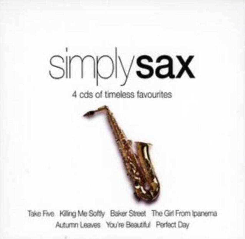 Various Artists : Simply Sax CD 4 discs (2008)