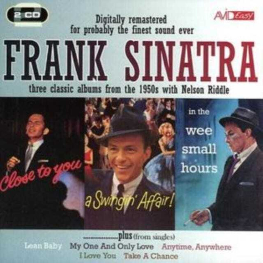 Frank Sinatra : In the Wee Small Hours/close to You/a Swingin’ Affair CD 2