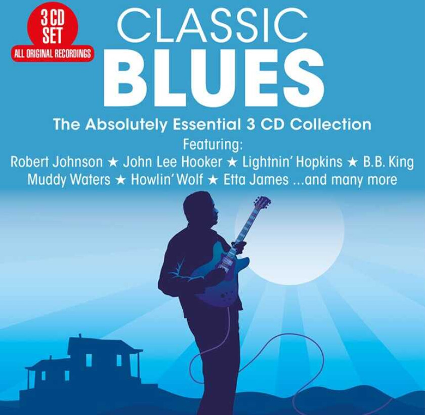 Various Artists : Classic Blues CD Box Set 3 discs (2019)