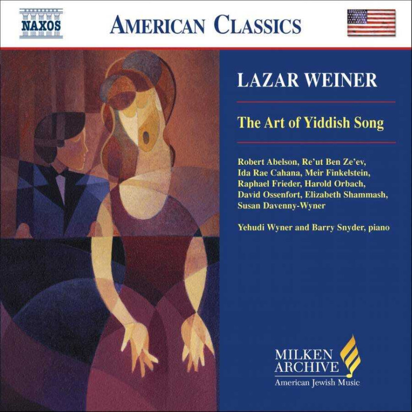 Lazar Weiner : Art of Yiddish Song, The (Abelson, Frieder, Orbach) CD (2006)